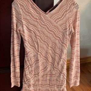 Striped dress crochet